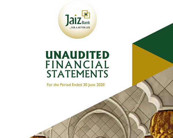Unaudited Financial Statement for the period End 30 June 2020